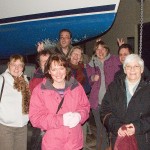 RetreatersInAberdovey Simon and friends behaving sensibly in Aberdovy : Photo credit - Mike White