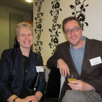 Simon and Penny at York Festival of Writing by Catherine Miller Simon with Penny Legg at the York Festival of Writing 2011 - photo credit: Catherine Miller