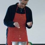 SimonWhaleycooking Simon cooking up some more manuscripts at a workshop: photo credit - Mike White