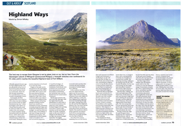 Highland Ways by Simon Whaley