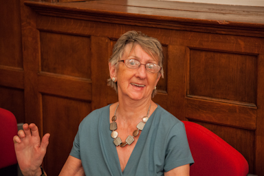 Doris Corti at the Caerleon Writers' Holiday