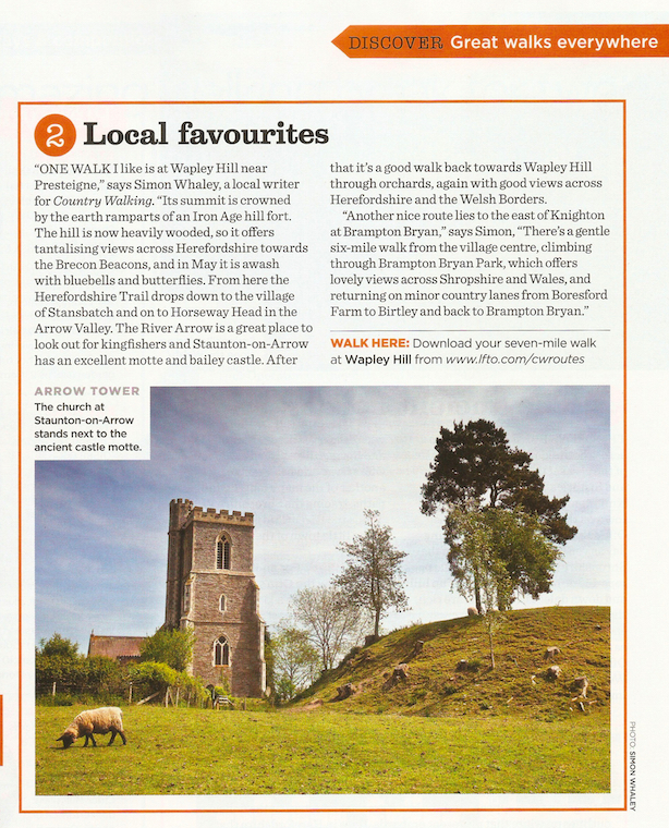 Local Favourites - Wapley Hill - Country Walking - May 2015